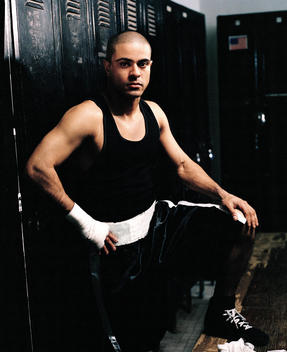 Portrait Of A Boxer In A Brooklyn Boxing Gym