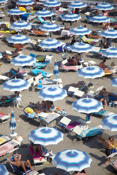 Amalfi Coast, Italy, Beach, beach umbrellas, bikinis
