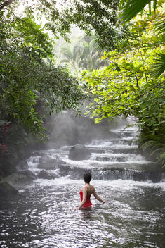 Tabacon springs, hot springs, Costa Rica