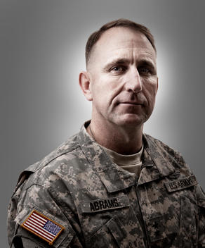 Portrait of Military General Robert Abrams