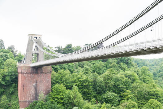 A view towards Clifton suspension bridge