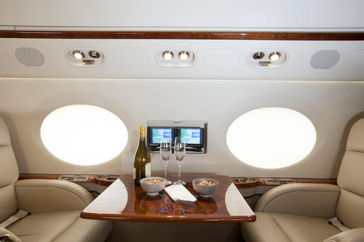 The Gulfstream G450 jet aircraft, very comfortable and luxury jet aircraft.