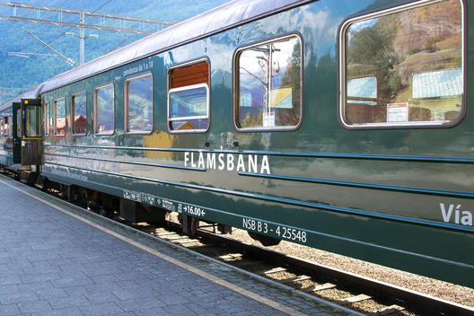 The Flamsbana train