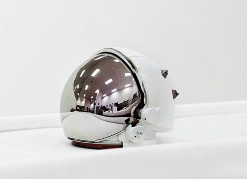 Space Helmet, Extravehicular Visor Assembly, Jonh F. Kennedy Space Center [NASA]