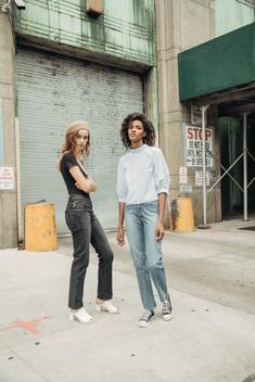 Betsy Volk and Thaina OS in New York