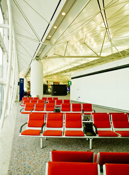 Seats In Airport Terminal