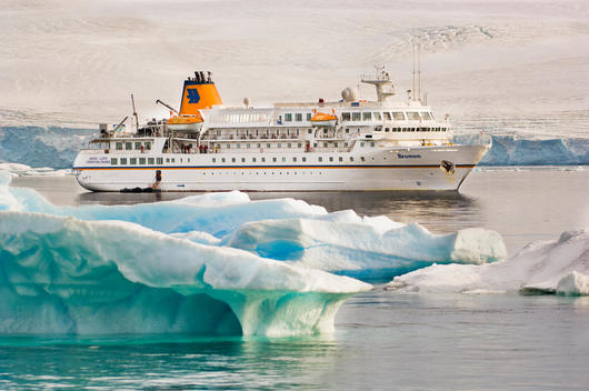 Cruise ship, Antarctic Sound, Antarctica