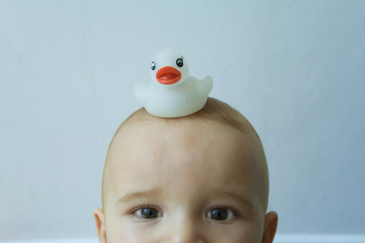 rubber duck head