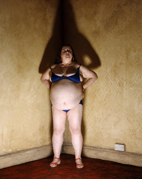 fat lady in bikini