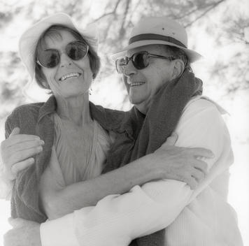 Portrait Of Happy Senior Couple