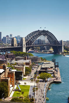 Sydney Harbor Bridge, The Rocks and Circular Quay