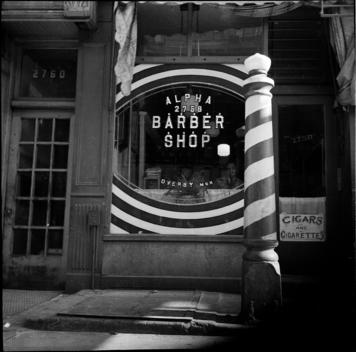 Alpha Barber Shop.