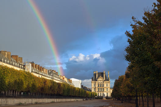 Rainbow Tuileries Gardens