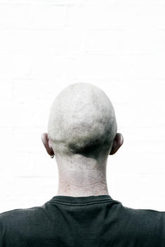 Man With Shaved Head