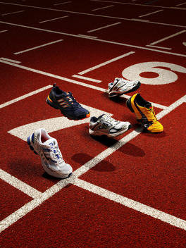 Shoes On Track