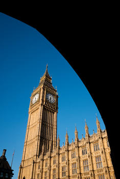 Elizabeth Tower, also known as Big Ben, at the Palace of Westminster, London