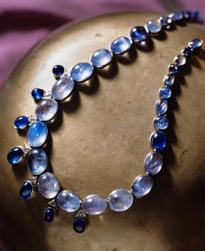 Sapphire Necklace, Suzanne Belperron Designer, New York