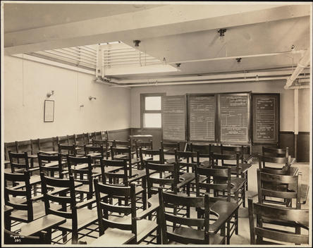 An Employee\'S Classroom At Lord & Taylor Department Store.