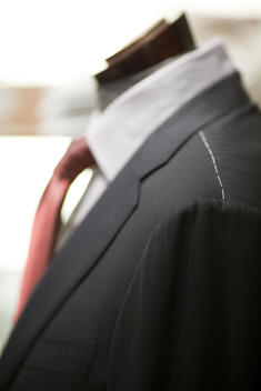 Close-Up Of Men\'S Suit On Mannequin
