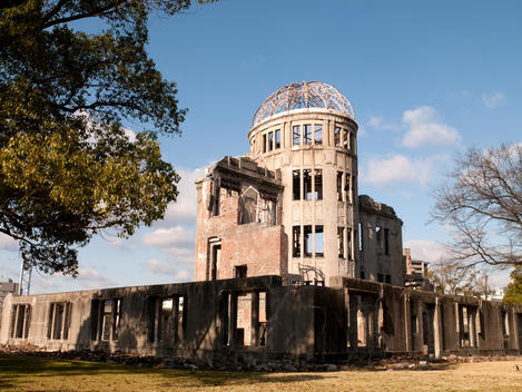 A-bomb dome in Hiroshima