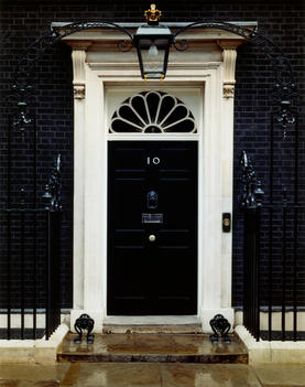 Door Of Number 10 Downing Street