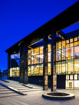 University of Oslo Library, designed by Link Landskap, Oslo, Norway.