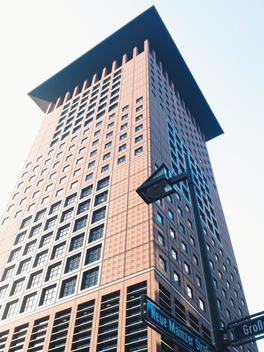 Japan Center, home of the consulting firm McKinsey, Frankfurt, Hesse, Germany