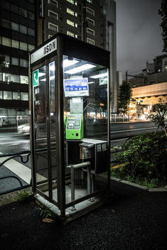 Japanese phone booth