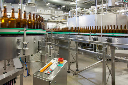 A brewery and bottling plant in Estonia
