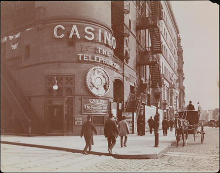The Base Of The Casino Theatre At 39Th Street And Broadway \