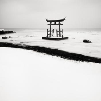 Torii Gate Shrine, Hokkaido, Honshu, Northern Japan