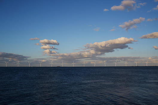 Giant windmills at sea