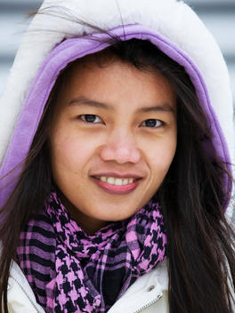Portrait Of United Nations Climate Change Conference Participant From Philippines