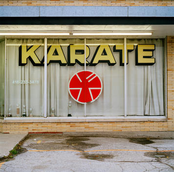 Karate Dojo Window