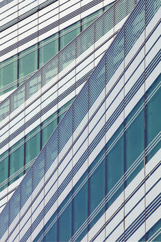 Detail of new office development by Wates Construction for Development Securities in Hammersmith Grove, London