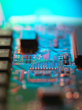 Details of computer circuit board