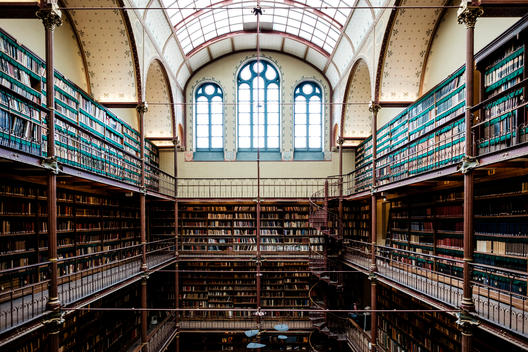 The Rijksmuseum Research Library in Amsterdam.