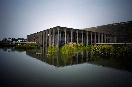 Modern Architecture Of Itamaraty Palace By Oscar Niemeyer