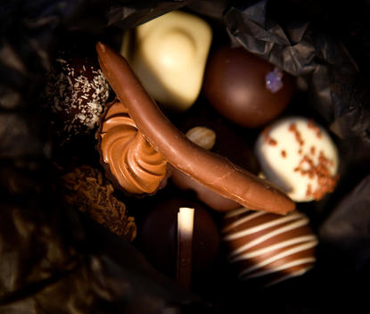 Box Of Fancy Chocolates