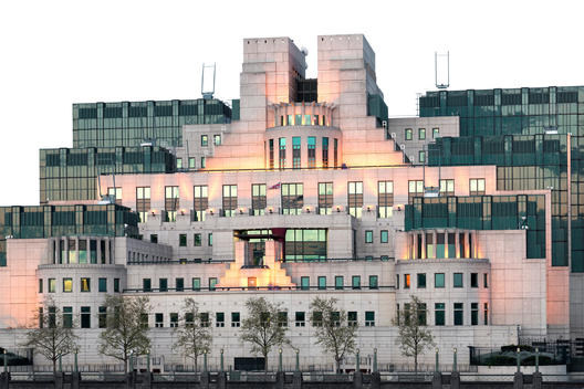 Headquarter of MI6, Secret Intelligence Service (SIS), Vauxhall Cross, Vauxhall, London, England