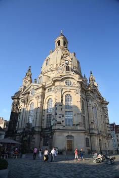 Rebuilt Frauenkirche (Church of Our Lady), Dresden, Germany