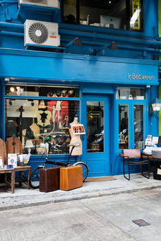 Antiques and vintage store in Hong Kong