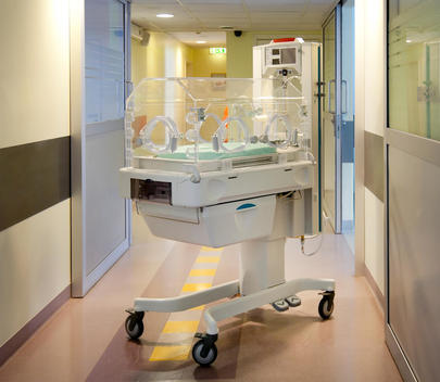 The intensive care unit, special care unit of a children\'s hospital in Tartu
