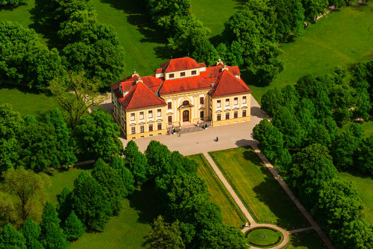 Germany, Bavaria, Oberschleissheim, Schleissheim Castle, Lustheim Castle