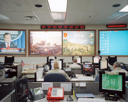The Joint Operations Information Center At Uscentcom On The Macdill Air Force Base