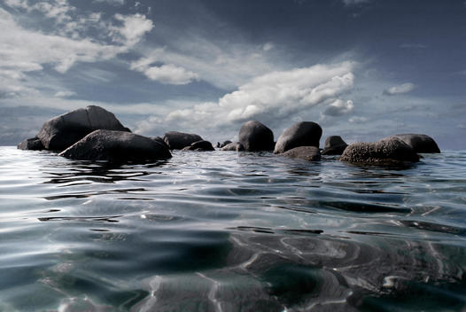 Thailand, Felsen im Meer I Thailand, rocks in the seae