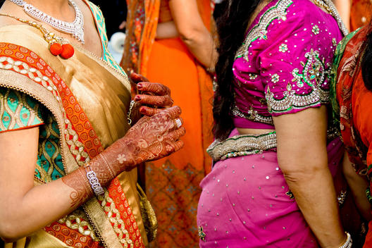 Indian wedding, street party.
