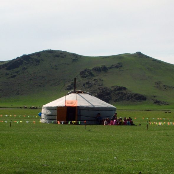 Mongolian yurt – nursery