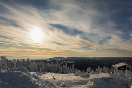 Winter Sky Landscape