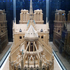 Model of Cathedrale Notre Dame de Paris